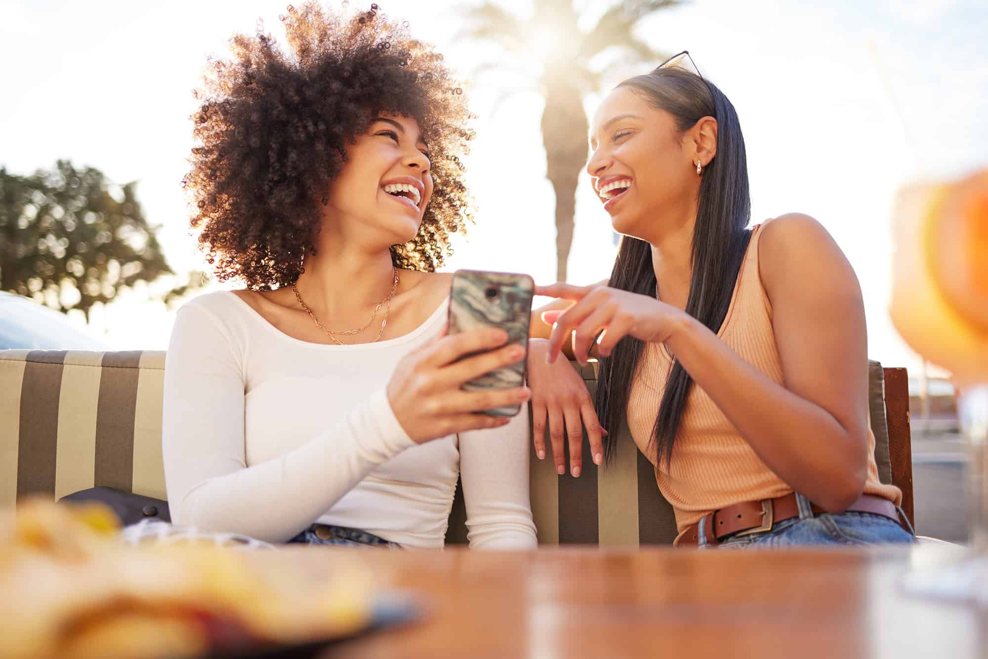 Girls Laughing